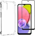 Capinha Anti Impacto + Película Vidro 5D Cobre Toda Tela Galaxy A31