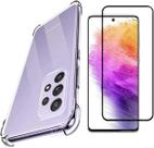 Capinha Anti Shock Galaxy A72 / A72 5G Transparente + Película 5D
