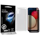 Capinha Anti-shock + Película Privacidade P/ Galaxy A02S A025 6.5 - Cell In Power25