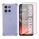 Capinha Anti Shock + Película Vidro Compatível Para Moto G56