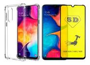 Capinha Antichoque + Película Gel 5d Para Samsung Galaxy A50 Capinha Antichoque + Película Gel 5d Para Samsung Galaxy A50