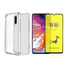 Capinha Antichoque + Película Gel 5D Para Samsung Galaxy A70