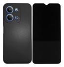 Capinha Aveludada Preta + Película Privacidade de Vidro Para Xiaomi Poco C85