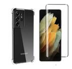 Capinha Capa Anti Impacto Galaxy S21 Plus + Pelicula