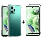 Capinha Capa Anti Impacto para Redmi Note 12 5G e Película 3D de Vidro Frontal com Kit Aplicação
