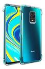 Capinha Capa Anti Queda Redmi Note 9 Pro Max+ Pelicula Vidro 3d
