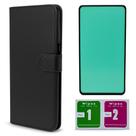 Capinha Capa Carteira + Pelicula Ceramica Para Moto G56