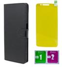 Capinha Capa Carteira + Pelicula de Gel Para LG K10 Pro