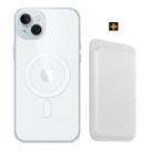 Capinha Capa MagSafe + Carteira Magsafe Compatível iPhone 15 / 15 Pro / 15 Pro Max e Plus