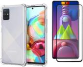 Capinha Capa + Película Vidro 5d Samsung Galaxy M31