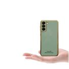 Capinha Compatível com Samsung S21 Tela 6.2 Silicone flexível Premium Brilhante
