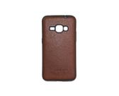 Capinha em Couro Aveludada Para Samsung J1 2016