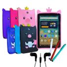 Capinha Infantil p/ Tablet Amazon Fire HD8 + Caneta Touch + Fone de Ouvido Capinha Infantil p/ Tablet Amazon Fire HD8 + Caneta Touch + Fone de Ouvido