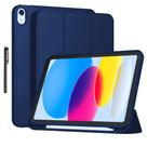 Capinha maleável slim + caneta touch para iPad 11 A16 - 2025