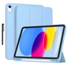 Capinha maleável slim + caneta touch para iPad 11 A16 - 2025