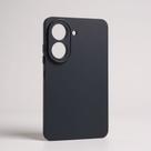 Capinha + Pelicula Vidro 3D Compativel Para Xiaomi Redmi A5 cinza