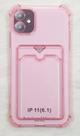 Capinha Proteção de Camera e Porta Cartão Compativel com iPhone 11 6.1 Translucida