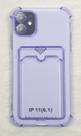 Capinha Proteção de Camera e Porta Cartão Compativel com iPhone 11 6.1 Translucida