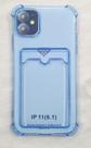 Capinha Proteção de Camera e Porta Cartão Compativel com iPhone 11 6.1 Translucida
