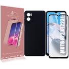 Capinha Proteção Veludo Compativel Moto E22 XT2239 6.5 + Pelelicula Vidro 3d Full - Luiza Cell25