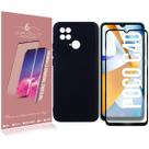Capinha Proteção Veludo Compativel Poco C40 6.71 + Pel Vidro 3d Full - Luiza Cell25