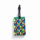 Capinha Protetora de Bilhete e Documentos Tetris Color 11 cm