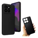 Capinha Silicone Aveludada + Película 3D de Vidro Para Moto G17