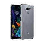 Capinha Silicone Transparente Antichoque LG K12 MAX LMX520