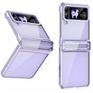 Capinha TPU Transparente Bumper Anti Impacto Premium para Samsung Galaxy Z Flip 4 Híbrida Antichoq