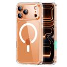 Capinha Transparente Mag Safe Premium Para iPhone 17 Pro Max