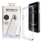 Capinha trasparente space compatível iPhone 13 bem resistente