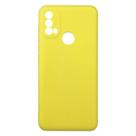 Capinha Veludo Amarelo compatível Moto E40 6.5 XT2159 + Pel Vidro 3d Full - Cell In Power25