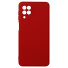 Capinha Veludo Vermelho compatível Galaxy M22 M225 6.4 + Pel Vidro 3d Full - Cell In Power25