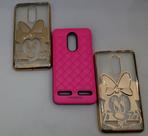 Capinhas Lg k6 da Minnie dourda e rosa