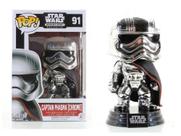 Capitã Phasma Chrome POP da Funko Star Wars! Recompensa para 91 contrabandistas