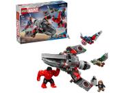 Capitão América vs Hulk Vermelho Lego 76292