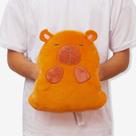 Capivara Almofada Huggy Toque de Seda Zonacriativa