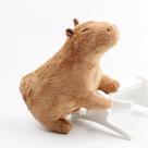 Capivara de Pelúcia Filó Bicho de Pelúcia Decorativo Brinquedo Infantil Capibara Safari Selva Fofa