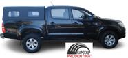 Capota Alta de Lona Para Hilux Cabine Dupla de 2005 a 2015 sem Santo Antonio Capotas Prudentina