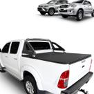 Capota Marítima Lona Dhf Explore Hilux 2005 a 2015 Cabine Dupla com Santo Antônio
