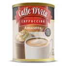 Cappuccino Instantâneo Amaretto Caffe D'Vita 454g
