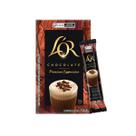 Cappuccino LOR Stick 8un Premium Chocolate Baunilha Caramelo Solúvel Cremoso Caixa Gourmet