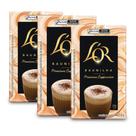 Cappuccino Solúvel LOR Baunilha Kit 3 Caixas de 162,4g