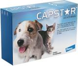 Capstar Caes e Gatos 1,0 a 11,4 kg (11,4 mg) - Caixa com 06 Comprimidos
