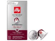 Cápsula de Café Intenso Illy 100% Arábica Caixa com 10 Cápsulas Cápsula de Café Intenso Illy 100% Arábica Caixa com 10 Cápsulas