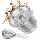 Cápsula K Reutilizável NESSUS em Aço Inoxidável para Keurig 1.0