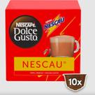 Cápsula Nescau Dolce Gusto Nescafé 17g 10 Unidades Cápsula Nescau Dolce Gusto Nescafé 17g 10 Unidades