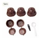 Cápsula Reutilizável Cafeteira Dolce Gusto Kit 5 Unidades