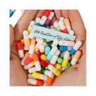 Cápsulas Coloridas Em Formato De Pílula Com Mensagens De Amor, 50/100 Unidades, Notas Em Papel,