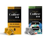 Cápsulas de Café Coffee Mais, compatível com Nespresso, Arara + Sul de Minas